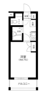 ザ・ハウス中野坂上【1階】の間取り