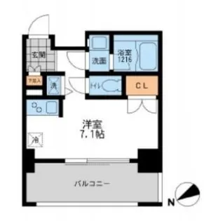 プライマル三軒茶屋【2階】の間取り