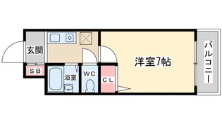 ノルデンハイム淡路【8階】の間取り
