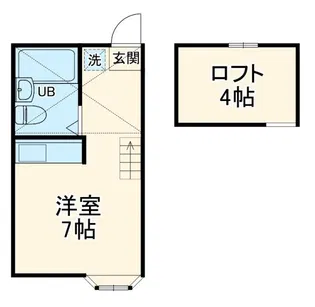 メゾン・ド・大岡【2階】の間取り