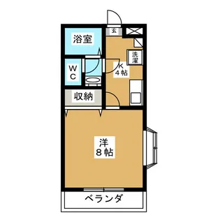 MIYOSHIV【2階】の間取り