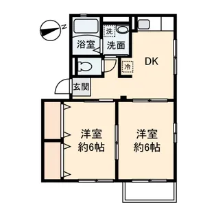 リッツハウス【2階】の間取り