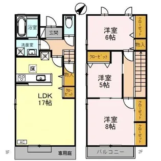 トレスパラーシオの間取り