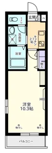 ROYAL K’s【2階】の間取り