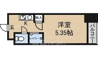 N.S.ZEAL東別院【8階】の間取り