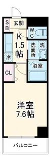 コートデリヴィエール上飯田【3階】の間取り
