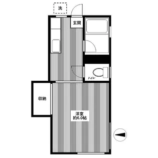 古谷荘【1階】の間取り