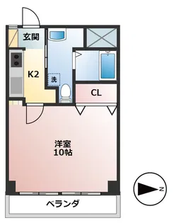 I.S.M III【2階】の間取り