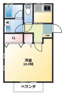 サン・ボナールII【2階】の間取り