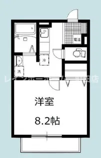 エルメゾン市ヶ尾【1階】の間取り