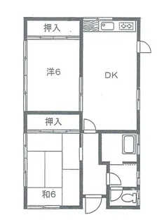 千葉県富里市立沢新田【一戸建】の間取り