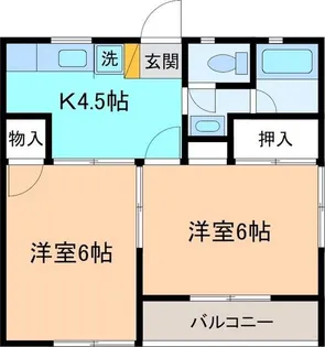 キラナグレート【2階】の間取り