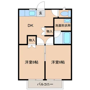 ガーデンブリッジ【1階】の間取り