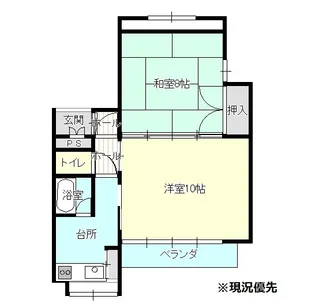 スミキビル【2階】の間取り