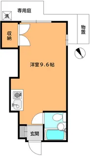 メゾン・ド・沙羅【1階】の間取り