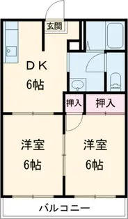 ハイツ光鋭C【1階】の間取り