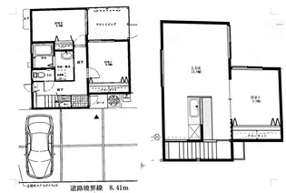 青森県十和田市東二十一番町【一戸建】の間取り