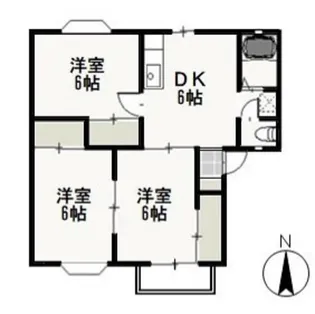 プラントコート【2階】の間取り