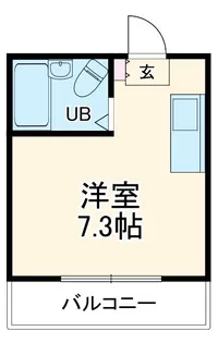 パールハイツ大沼【1階】の間取り