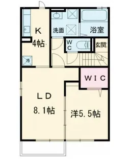 メゾン昴【2階】の間取り