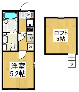 【アザーレ・ターコイズよみうりランド前】【1階】の間取り