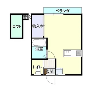 アーバンステージエフ【4階】の間取り
