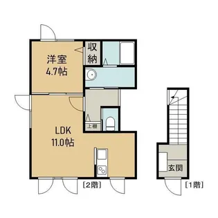 Speranza【1階】の間取り