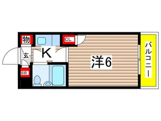 ライオンズマンション東新小岩【2階】の間取り