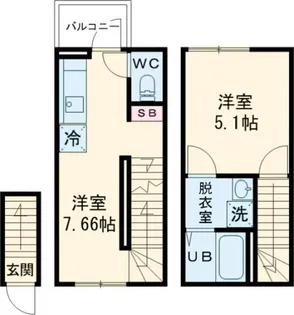 カインドネス南雪谷の間取り