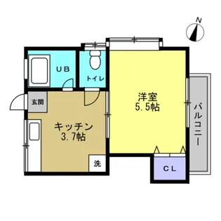 メゾン倉【1階】の間取り