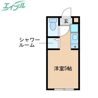 REAL BLOSSOM【1階】の間取り