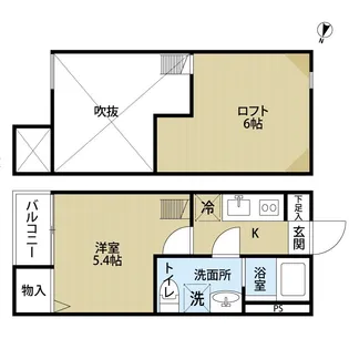 EXCEED(エクシード)【2階】の間取り