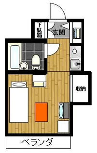 YM渋谷本町【3階】の間取り