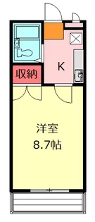アーベインパピルスII【1階】の間取り