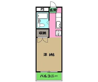 セントラルコーポ クロッカス館【1階】の間取り