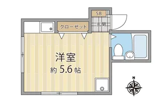 アリエール竹山【2階】の間取り