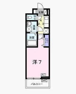 ガーデン清住【2階】の間取り