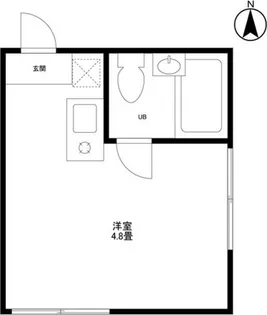 リード南大塚【1階】の間取り