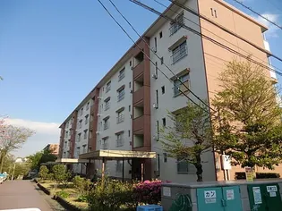 東高森団地11号棟【2階】の外観