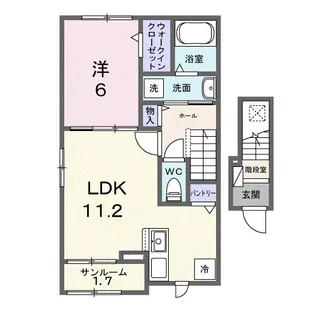 フェリス・カーサ【2階】の間取り