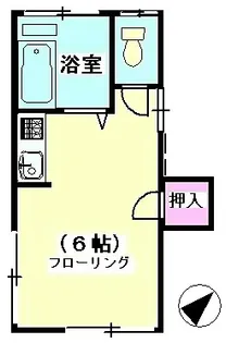 長澤荘【2階】の間取り