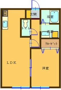 トレンテ【2階】の間取り