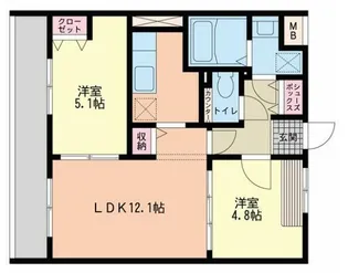 neo-s【2階】の間取り
