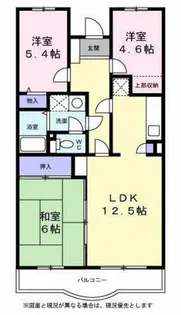 ラヴェニュー相模原【4階】の間取り
