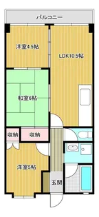 La Vieres(ラヴィエール)【6階】の間取り