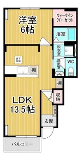 メゾン・ストリート【1階】の間取り