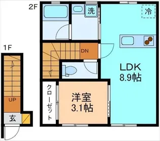 Serra【2階】の間取り