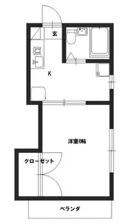 ミナトハイツ第1【2階】の間取り