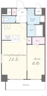 東京都江東区亀戸8【マンション】の間取り