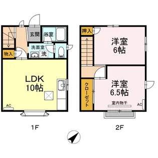 広島県広島市安芸区中野5【一戸建】の間取り